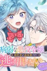病弱な悪役令嬢ですが、婚約者が過保護すぎて逃げ出したい(私たち犬猿の仲でしたよね!?) (Raw – Free)