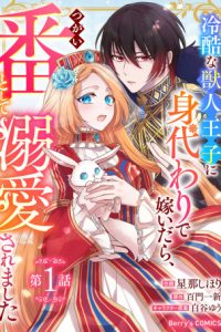 冷酷な獣人王子に身代わりで嫁いだら、番として溺愛されました (Raw – Free)