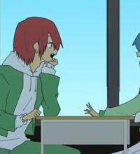 選択授業の時は、宮下くんが前の席になります。 (Raw – Free)